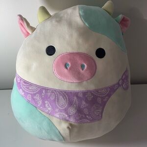 Squishmallow cow 12”